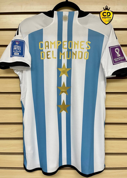 Camiseta 1ª equipación de Argentina 🇦🇷  FIFA WC 2022, QATAR 2022 - 2023 Versión Aficionado Edición Conmemorativa