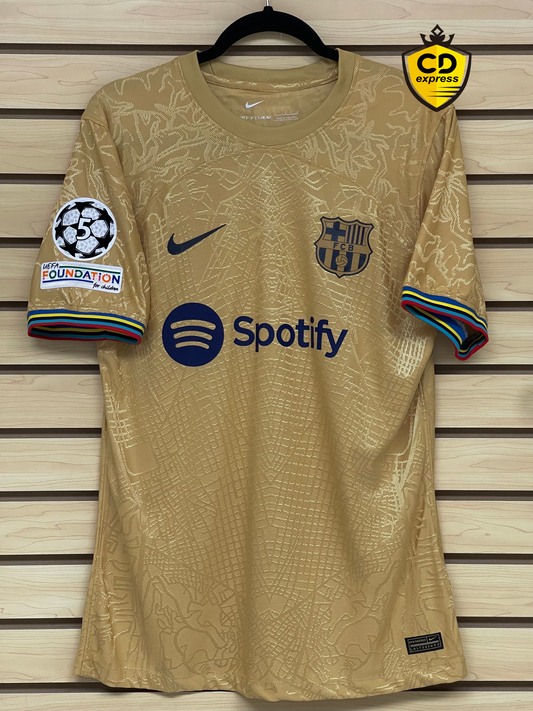 Camiseta 2ª equipación FC Barcelona 🇪🇸 UCL - 22/23 Versión Jugador Lewandowski #9