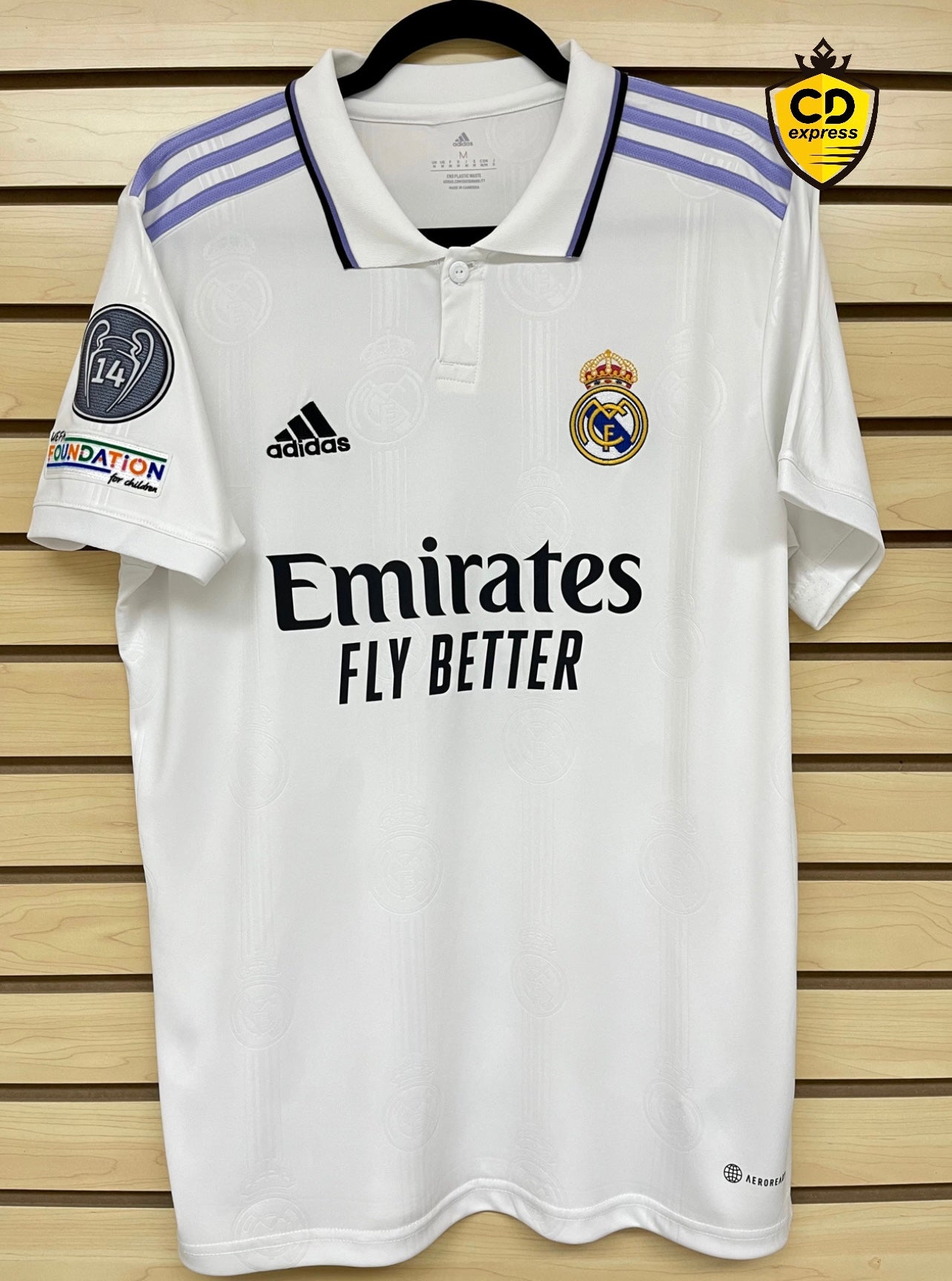 Camiseta 1ª equipación Real Madrid 🇪🇸 UCL - 22/23 Versión Aficionado Benzema #9