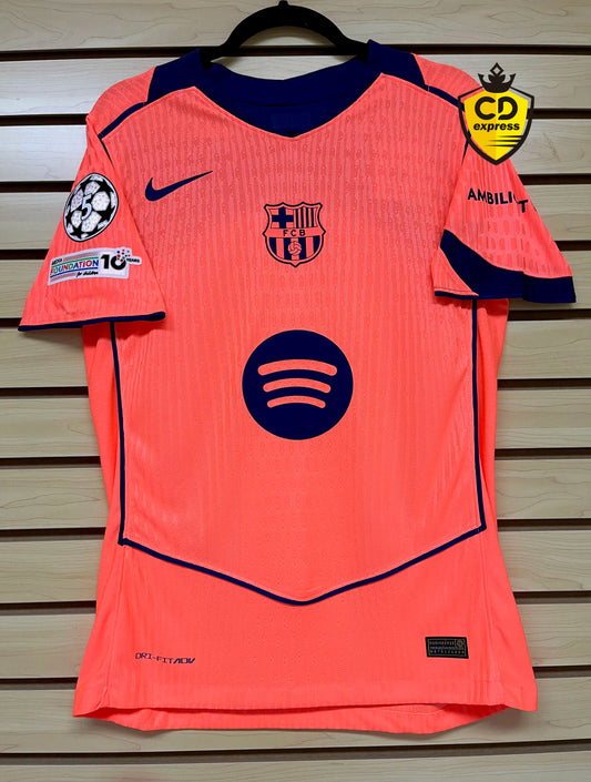 Barcelona Tercera Equipación V. Jugador 25/26